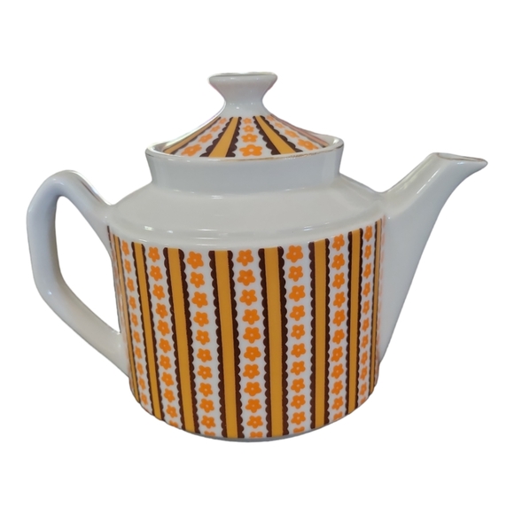 Enesco Other - Enesco Vintage 70's Flower Power Tea Pot